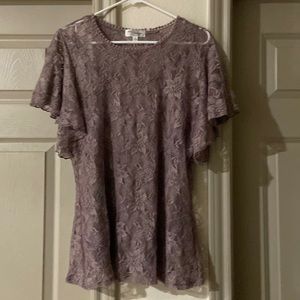 Eve & Maddie Lace Blouse Women’s Size XL